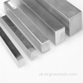 Haste de metal quadrado de aço inoxidável sólido 316